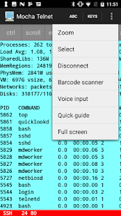 Mocha Telnet- screenshot thumbnail      Mocha Telnet- screenshot thumbnail