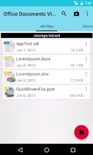 Office Documents Viewer- screenshot thumbnail    Office Documents Viewer- screenshot thumbnail