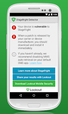 Stagefright Detector 3.0 StageFright Detector v3.0