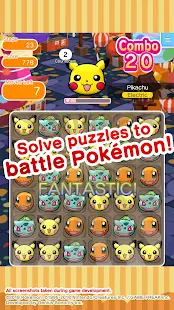 Pokémon Shuffle Mobile- screenshot thumbnail      Pokémon Shuffle Mobile- screenshot thumbnail
