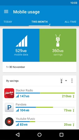 Opera Max Data Saving App 1.6.26 Opera Max Data saving app v1.6.26