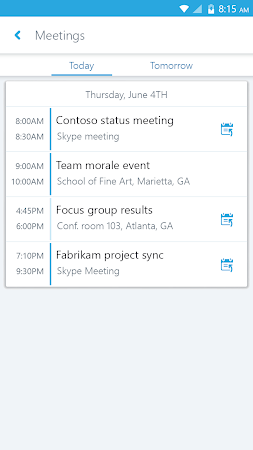 Skype For Business For Android 6.1.0.1 Skype for Business for Android v6.1.0.1