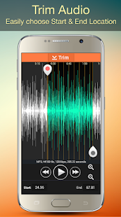  Audio MP3 Cutter Mix Converter and Ringtone MakerÂâ€“ Vignette de la capture d'Ã©cran  