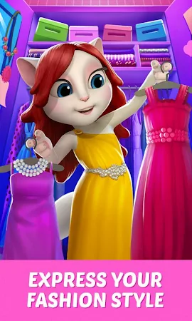 My Talking Angela 2.0.1 Apk + Mod Unlimited Money My Talking Angela v2.0.1