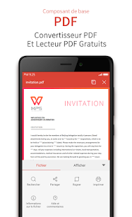 WPS Office - Word, Docs, PDF, Note, Slide & Sheet – Vignette de la capture d'écran   WPS Office - Word, Docs, PDF, Note, Slide & Sheet – Vignette de la capture d'écran