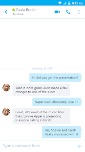 Skype For Business For Android 6.4.0.5 Skype for Business for Android v6.4.0.5