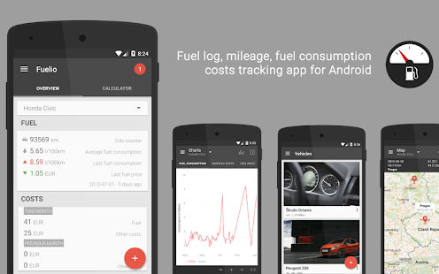 Fuelio: Fuel Log &Amp; Costs 5.3.1 Fuelio: Fuel log & costs v5.3.1