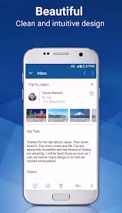Blue Mail - Email & Calendar App- screenshot thumbnail      Blue Mail - Email & Calendar App- screenshot thumbnail