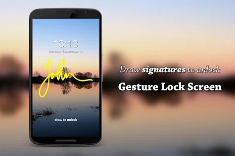 Gesture Lock Screen PRO- screenshot thumbnail      Gesture Lock Screen PRO- screenshot thumbnail