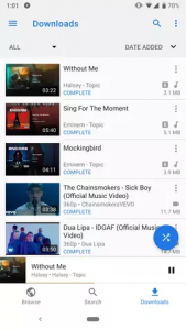 Screenshot 8 for GetTube YouTube Downloader & Player 0.9.3 Mod