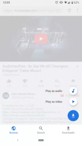 Screenshot 6 for GetTube YouTube Downloader & Player 0.9.3 Mod
