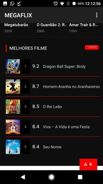Screenshot 2 for Megaflix APK